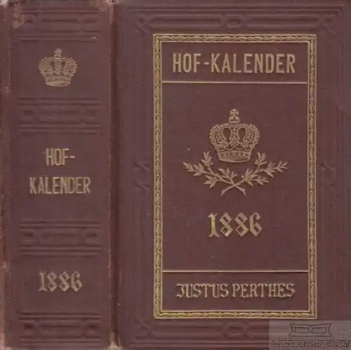 Buch: Gothaischer Genealogischer Hofkalender nebst diplomatisch -...1885