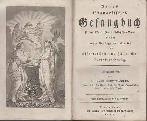 Buch: Neues Evangelisches Gesangbuch für die Königl. Preuß. Schlesischen Lande