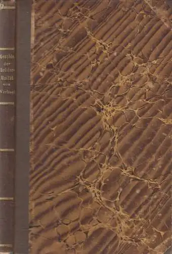 Buch: Kurzgefaßte Geschichte der alten und neuen Brüder-Unität. Verbeek, 1857