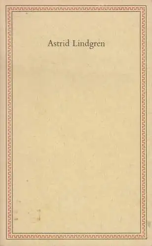 Buch: Astrid Lindgren, Ansprachen anlässlich der Verleihung des Friedenspreises