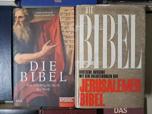 19 Bücher - Großes Buchpaket Bibeln, Altes & Neues Testament + Apokryphen
