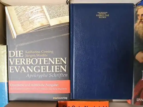 19 Bücher - Großes Buchpaket Bibeln, Altes & Neues Testament + Apokryphen