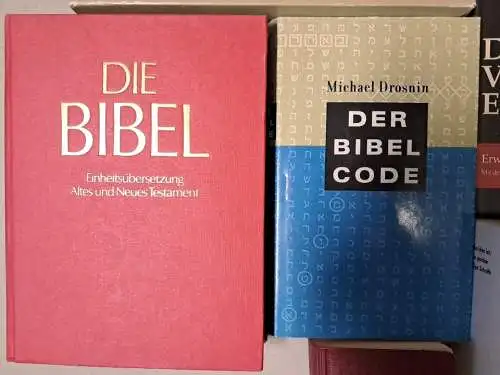 19 Bücher - Großes Buchpaket Bibeln, Altes & Neues Testament + Apokryphen