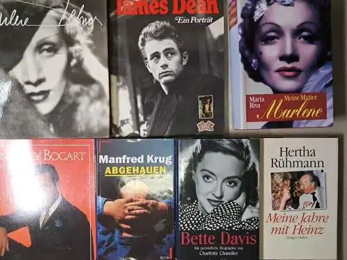 28 Bücher - Großes Buchpaket Film & Schauspieler / Schauspielerinnen