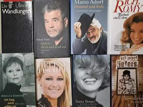 28 Bücher - Großes Buchpaket Film & Schauspieler / Schauspielerinnen