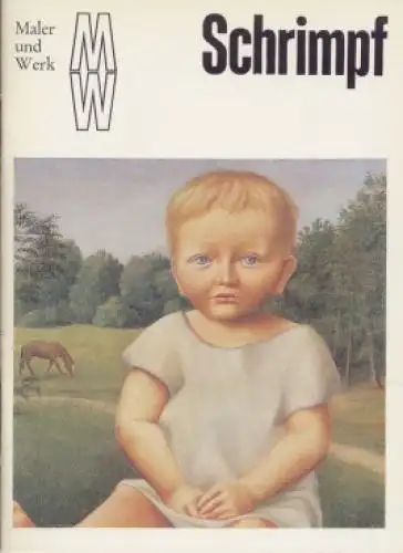 Buch: Georg Schrimpf, Hartleb, Renate. Maler und Werk, 1984, Verlag der Kunst