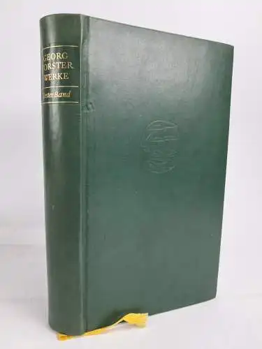 Buch: Georg Forster - Werke in vier Bänden, 1967, Insel-Verlag, 4 Bände, Leder