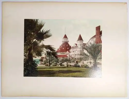 Foto: California - Mount Tallac; South View, Hotel de Coronado. Detroit Photo