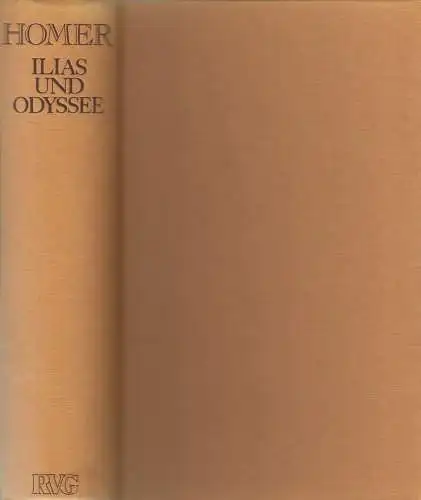 Buch: Ilias und Odyssee, Homr, 1980, Rheingauer Verlagsgesellschaft