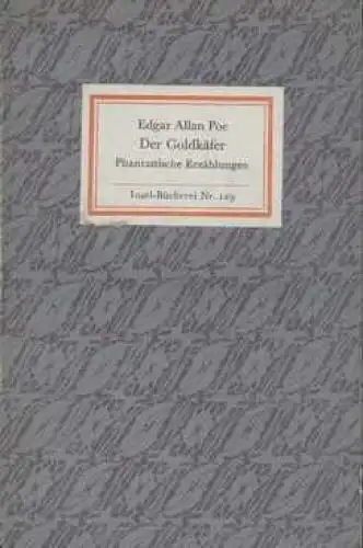 Insel-Bücherei 129, Der Goldkäfer, Poe, Edgar Allan. 1978, Insel-Verlag