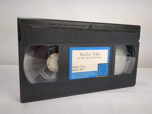 VHS: Der Boss von San Francisco, Chuck Norris, Pacific Video, Karate, Action