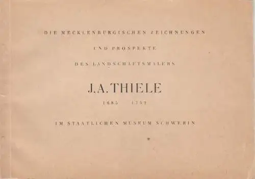 Buch: Die mecklenburgischen Zeichnungen und Prospekte des... Mansfeld, Heinz
