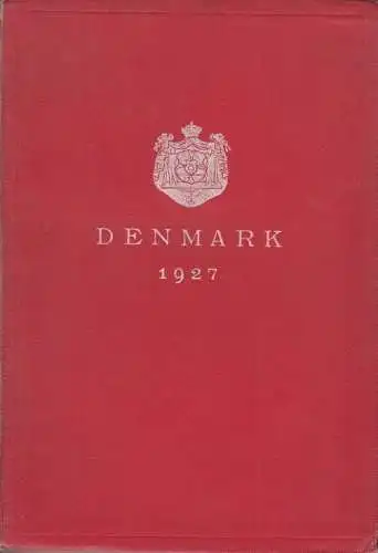 Buch: Denmark 1927. 1927, Druck: Dyva & Jeppesen A/S, gebraucht, gut