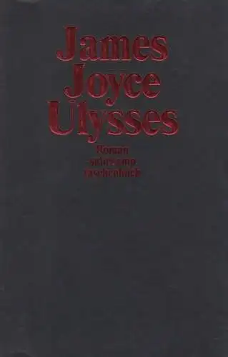 Buch: Ulysses, Joyce, James. 1999, Suhrkamp Verlag, Roman, gebraucht, sehr gut