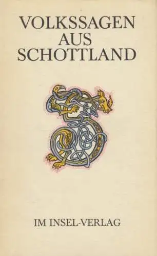 Buch: Volkssagen aus Schottland, Agricola, Christiane. 1988, Insel Verlag