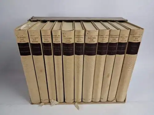 Buch: Dichtung der Antike, Hans Kleinstück, 1959, Volksverlag Weimar, 11 Bände