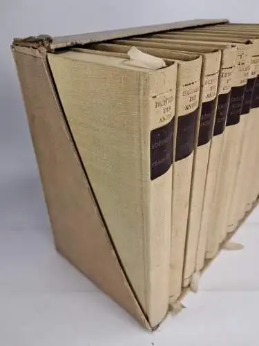 Buch: Dichtung der Antike, Hans Kleinstück, 1959, Volksverlag Weimar, 11 Bände