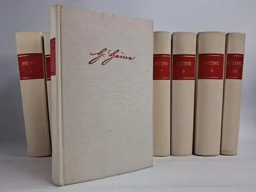 Buch: Heinrich Heine - Werke und Briefe in zehn Bänden, 1972, Aufbau, 10 Bände