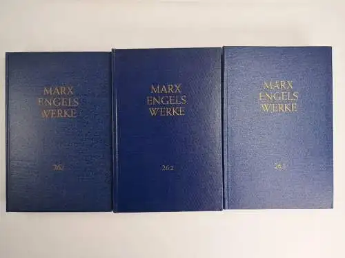 Buch: Werke. Band 26.1-26.3, Karl Marx & Friedrich Engels, Dietz, 3 Bände