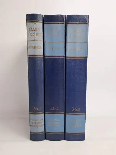 Buch: Werke. Band 26.1-26.3, Karl Marx & Friedrich Engels, Dietz, 3 Bände