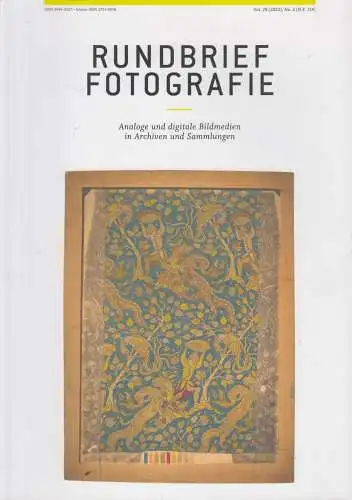 Rundbrief Fotografie Vol. 29 (2022) No. 2, Planfilmnegative, Naturfotografie