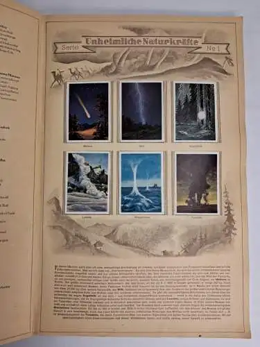 Sammelbilderalbum: Wunder aus Technik und Natur, vollständig, Eckstein-Halpaus