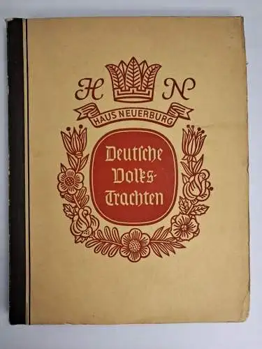 Sammelbilderalbum: Deutsche Volkstrachten, vollständig, Haus Neuerburg, Köln