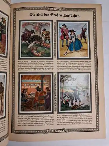 Sammelbilderalbum: Deutsche Kulturbilder, vollständig, Cigaretten Bilderdienst