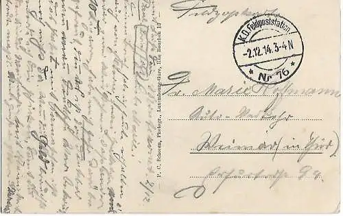 AK Luxembourg. Nordbahnviadukt. Handwerkerschule. ca. 1911, gebraucht, gut