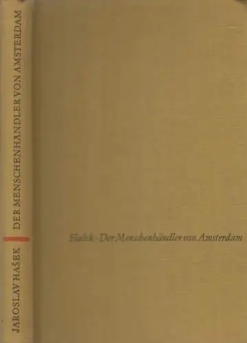 Buch: Der Menschenhändler von Amsterdam. Hasek, Jaroslav, 1965, Insel Verlag