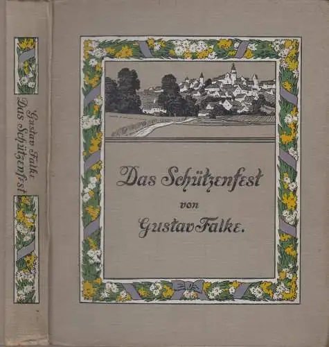 Buch: Das Schützenfest, Im Fischerhof, Falke, Enßlin & Laiblin, Erzählungen