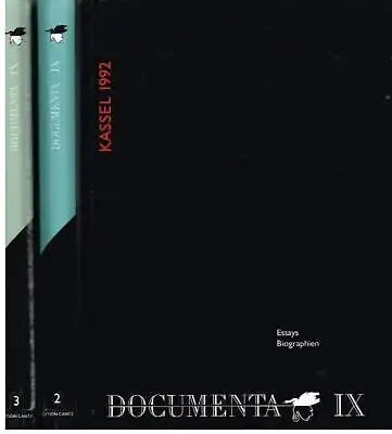Buch: Documenta IX, Nachtigäller, Roland / Velsen, Nicola von. 3 Bände, 1992