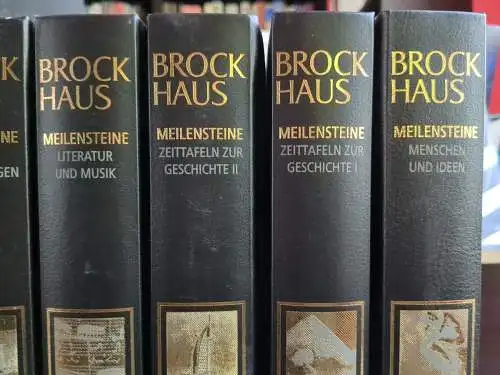 Buch: Brockhaus Meilensteine Chronik der Weltgeschichte, 17 Bände + Audio Pen