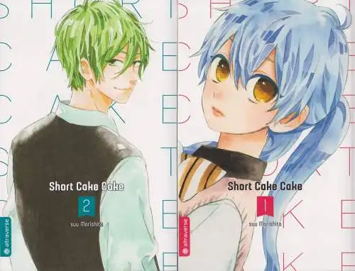 Manga: Short Cake Cake 1+2, suu Morishita, altraverse, gebraucht sehr gut, 2 Bde