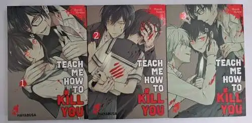 Manga: Teach me how to Kill you 1-3, Sharoh Hanten, 2021, Hayabusa, 3 Bände