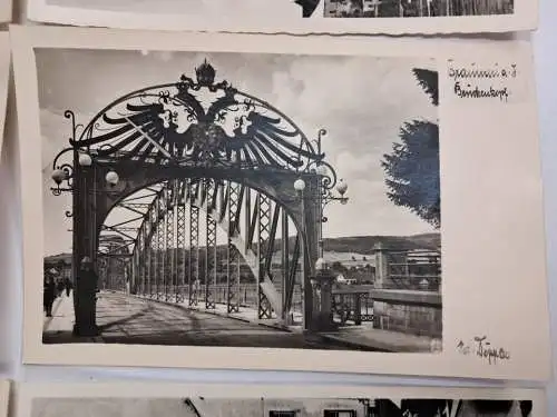 AK Lot 6 Postkarten Braunau am Inn, St. Stephan; Salzburgertor; Brückenkopf ...