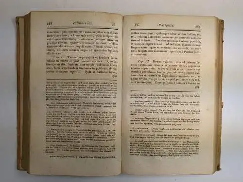 Buch: C. Suetonii Tranquilli Vitae XII. Imperatorum, J. H. Bremi, 1800, Ziegler