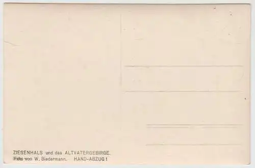AK Bad Ziegenhals Wilhelmshöhe mit Marienfried, Glucholazy, Postkarte ungelaufen