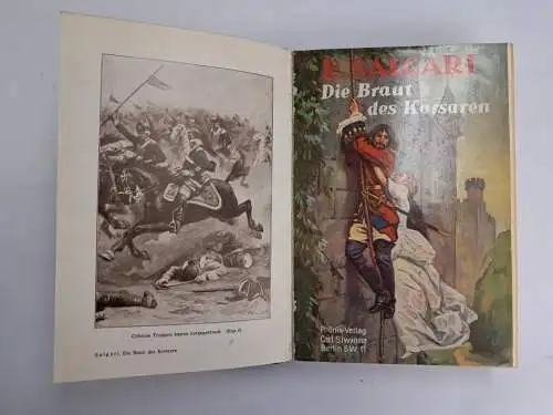 Buch: Die Braut des Korsaren, Emilio Salgari, 1932, Phönix-Verlag Carl Siwinna