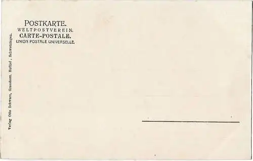 AK Schwetzingen. Partie aus dem Schlossgarten mit dem Bacchus. ca... Postkarte
