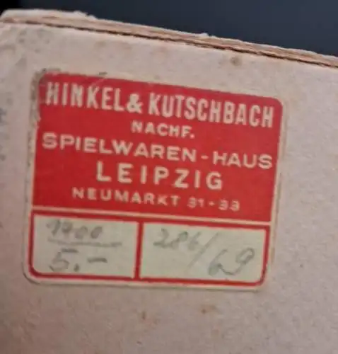 Stempelschrift Famos No. 69, Buchstaben, Pinzette und 2 Holzkörpern, Stempel