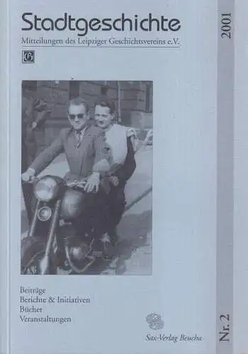 Buch: Stadtgeschichte 2 / 2001, Steinführer, Henning / Titel, Volker. Sax-Verlag