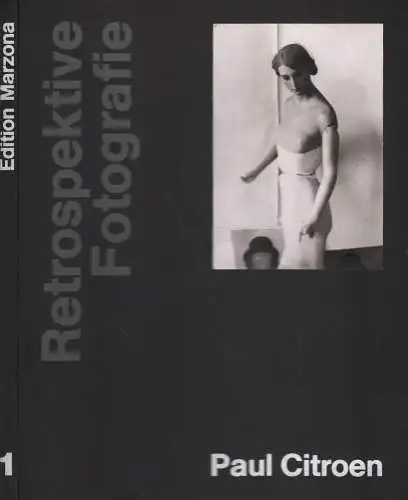 Buch: Retroperspektive Fotografie - Paul Citroen, Fricke, R. u.a., 1978, Marzona