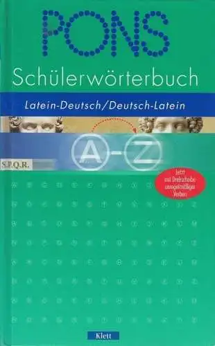 Buch: PONS Schülerwörterbuch Latein-Deutsch / Deutsch-Latein, 2003, Klett Verlag