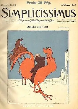 Simplicissimus-Sammelheft Halbe Sache / Der Lebemann, Heinrich, Karl Borroäus