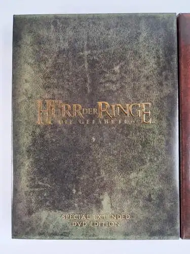 3 DVD-Boxen: Der Herr der Ringe Special extended DVD Edition, Tolkien, E. Wood