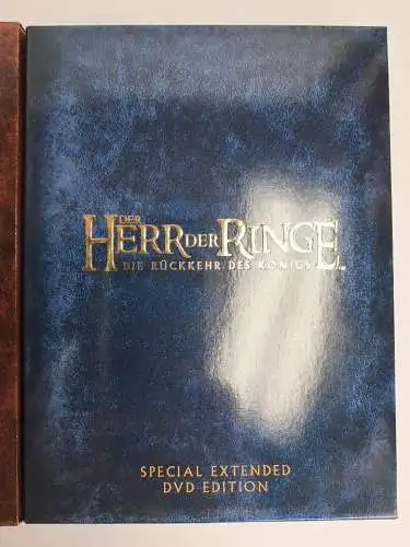 3 DVD-Boxen: Der Herr der Ringe Special extended DVD Edition, Tolkien, E. Wood