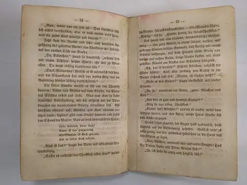 Buch: Das Christfest in der Familie Frommhold, R Baron, 1854, Trewendt & Grainer