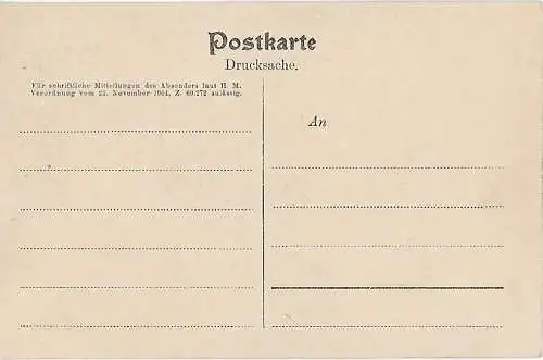 AK Leiterlsteig. Hohe Wand. ca. 1915, Postkarte. Serien Nr, ca. 1915