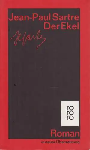 Buch: Der Ekel, Sartre, Jean-Paul. 1995, Rowohlt Taschenbuch Verlag